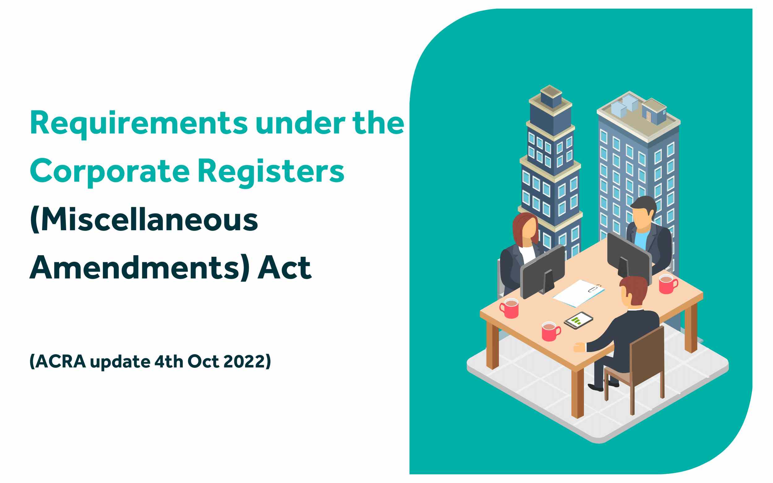 Requirements under the Corporate Registers (Miscellaneous Amendments) Act | Update 2022 check